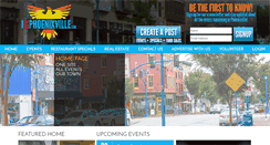 Desktop Screenshot of ilovephoenixville.com